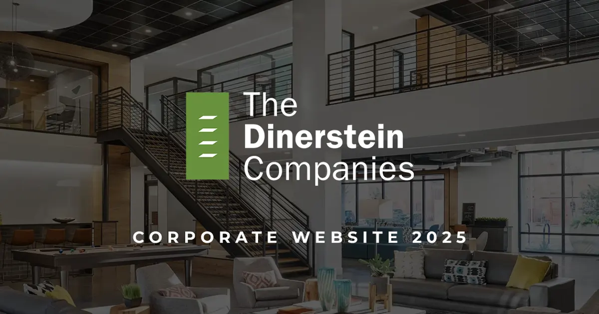 dinersteincos website preview