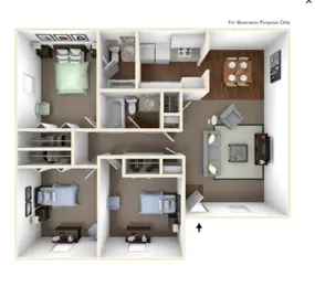 3 Bedroom
