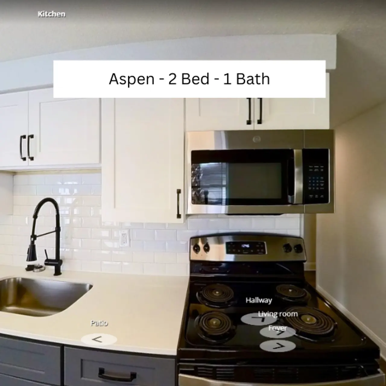 Aspen - 2 Bed - 1 Bath - 900 Sq.ft. Aspen - 2 Bed - 1 Bath - 900 Sq.ft.