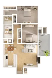 C1 2 BED 2 BATH CLASSIC