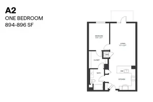 One Bedroom A2