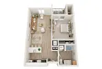 0 Bed, 1 Bath