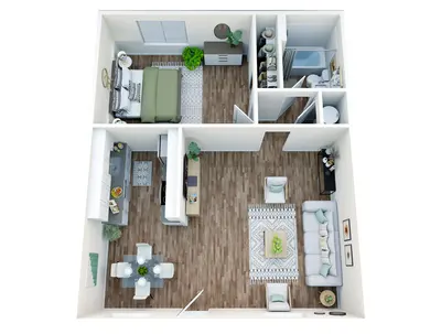 One Bed One Bath Renovated