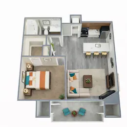 1 Bed 1 Bath