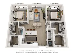 B3 (2 Bedroom)