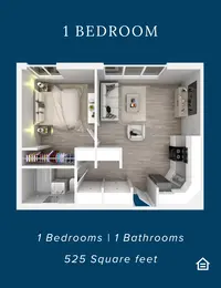 1 Bedroom 1 Bath