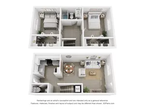 B2 | 2 Bed | 1.5 Bath
