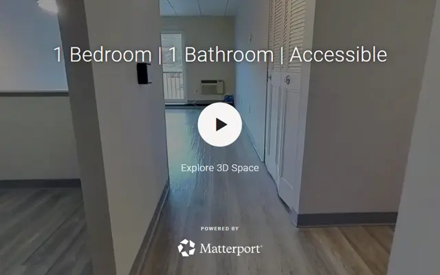 1 Bedroom | 1 Bathroom | Accessible