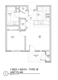 1 Bedroom 1 Bathroom