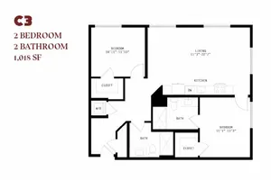 Orlo Two Bedroom C3