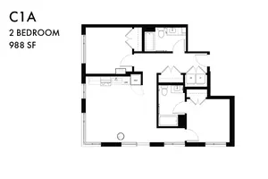 2 Bedroom C1a