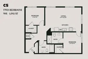 Alba Two Bedroom C5