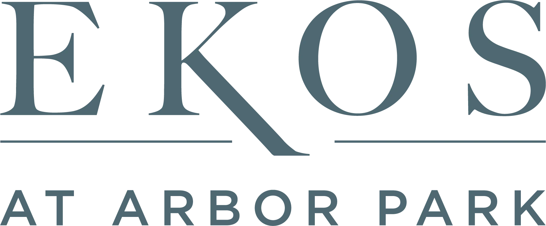Ekos at Arbor Park Logo Logo of Ekos at Arbor Park featuring stylized text with a modern design.