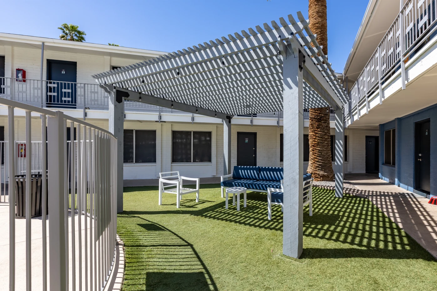 022.png Courtyard, Seating area, Pergola