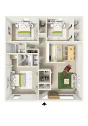 Three Bedroom A