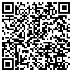 A black and white QR code pattern on a white background.