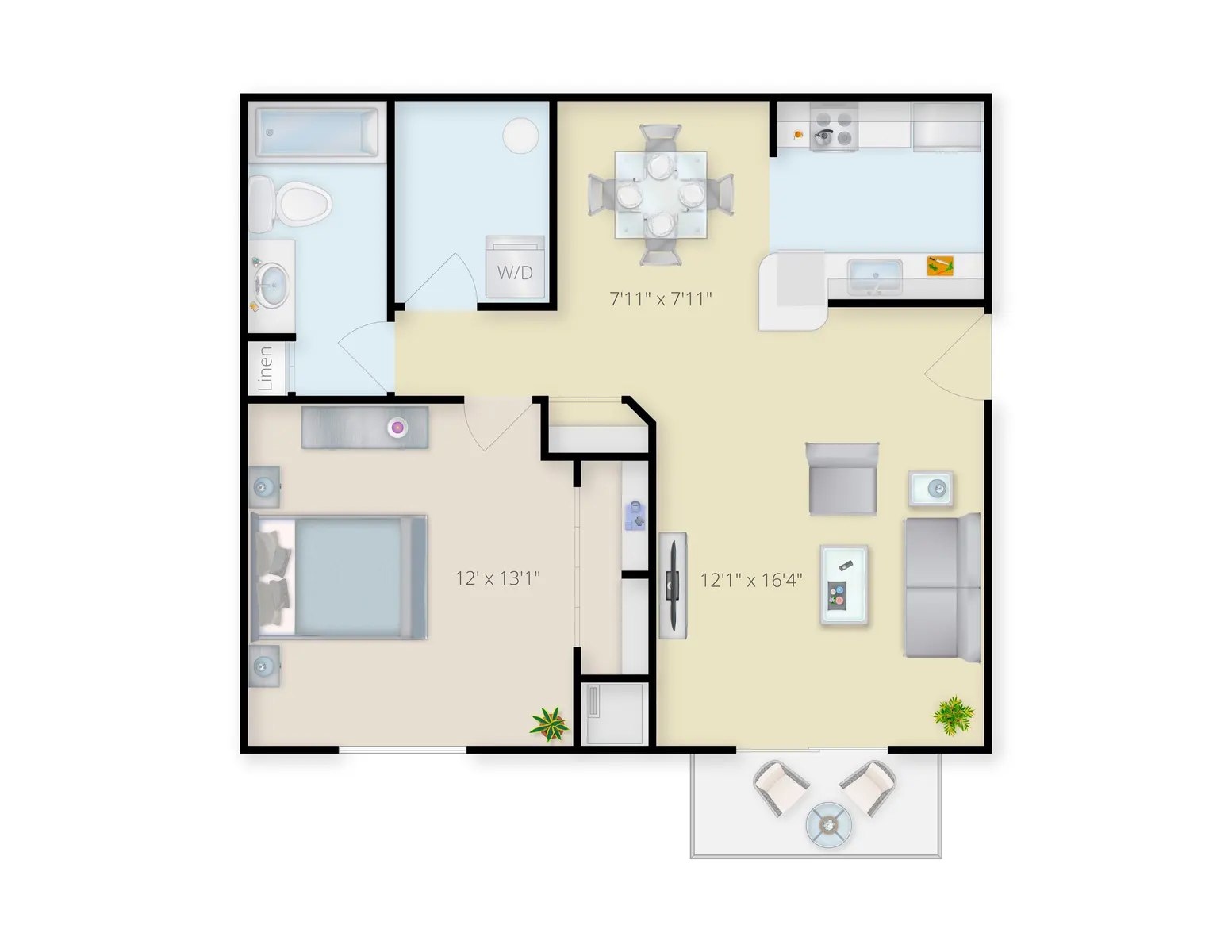 Indian Lake Village Apartments Indian Lake Village Apartments - Diagram, Floor Plan, Chart