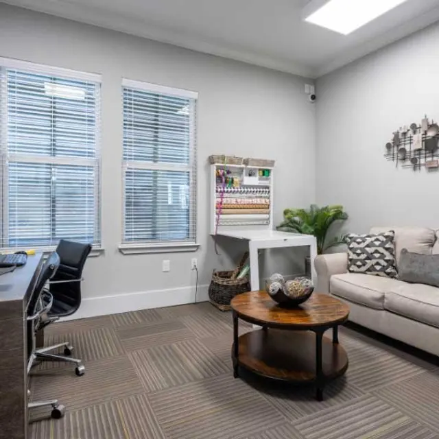 North Village Plaza Apartments - Rug, Chair