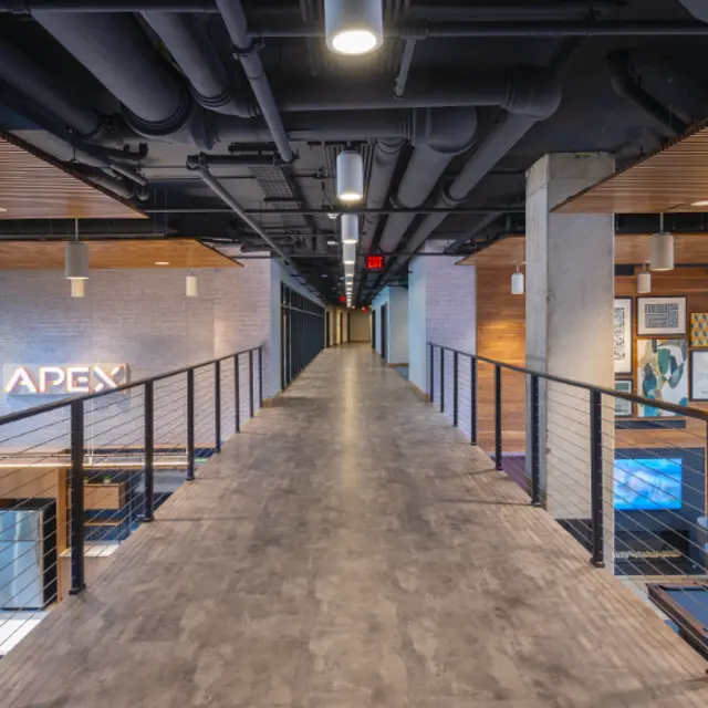 Apex - Indoors, Building, Handrail
