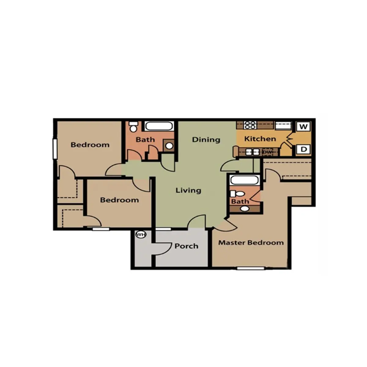 Lexington Place I  II and III - Diagram
