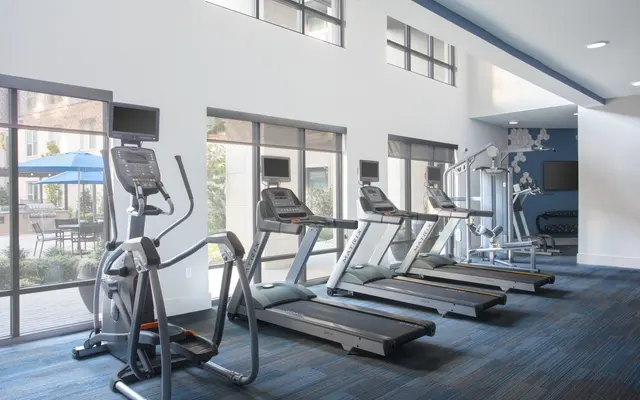 Beautiful view of High-Rise Apartments With Cue Gym Membership