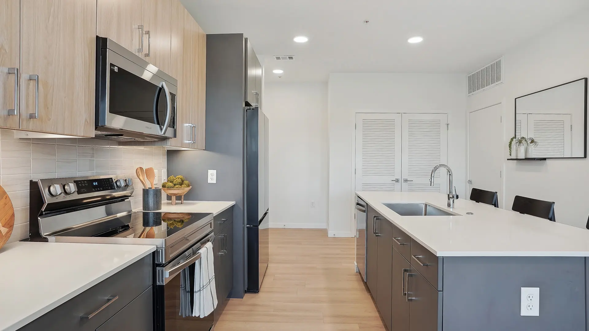 Sabine One Bedroom Kitchen (2).jpg One Bedroom Model Kitchen - Sabine