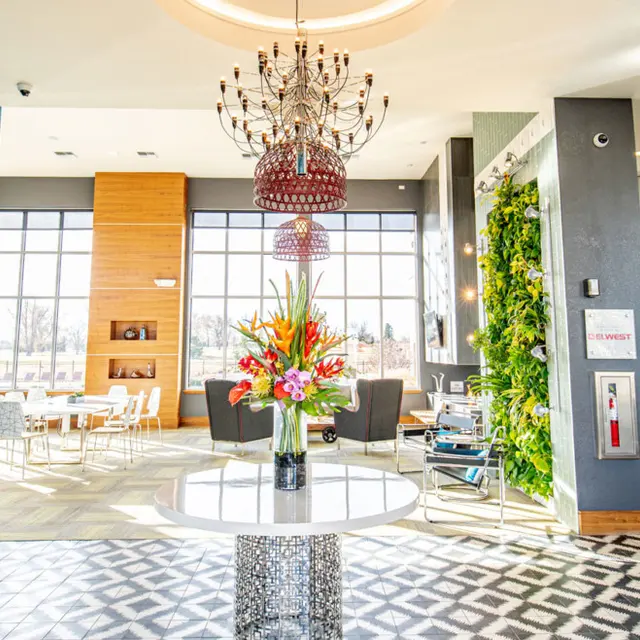 Park Hill 4000 Apartments - Foyer, Indoors, Chandelier