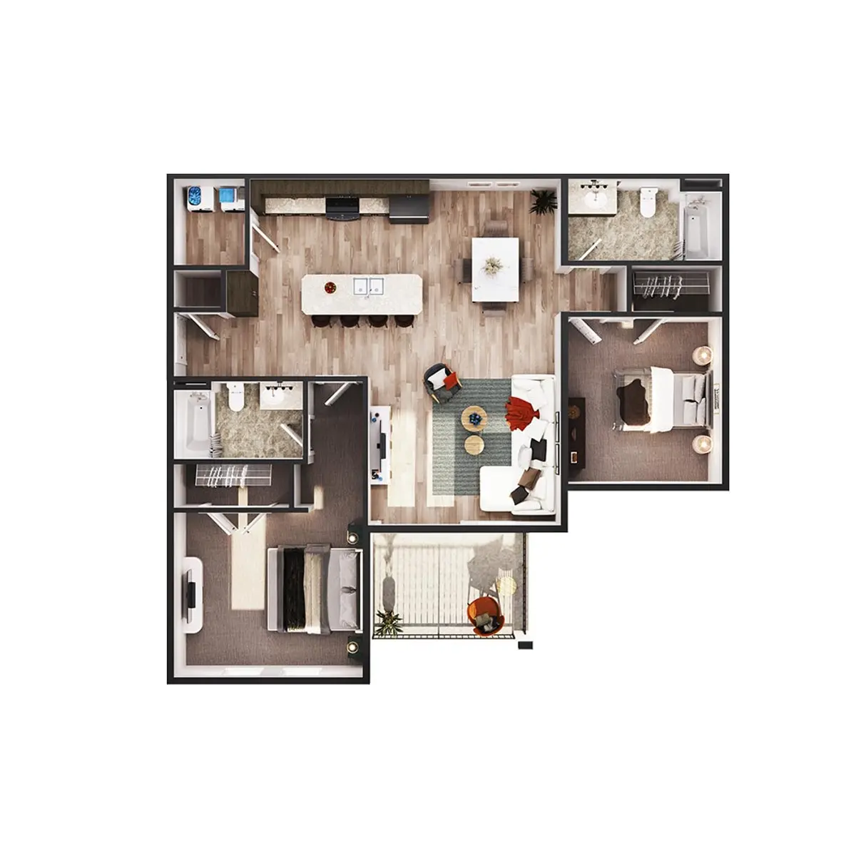 The Jewel Summit Pointe - Floor Plan, Diagram
