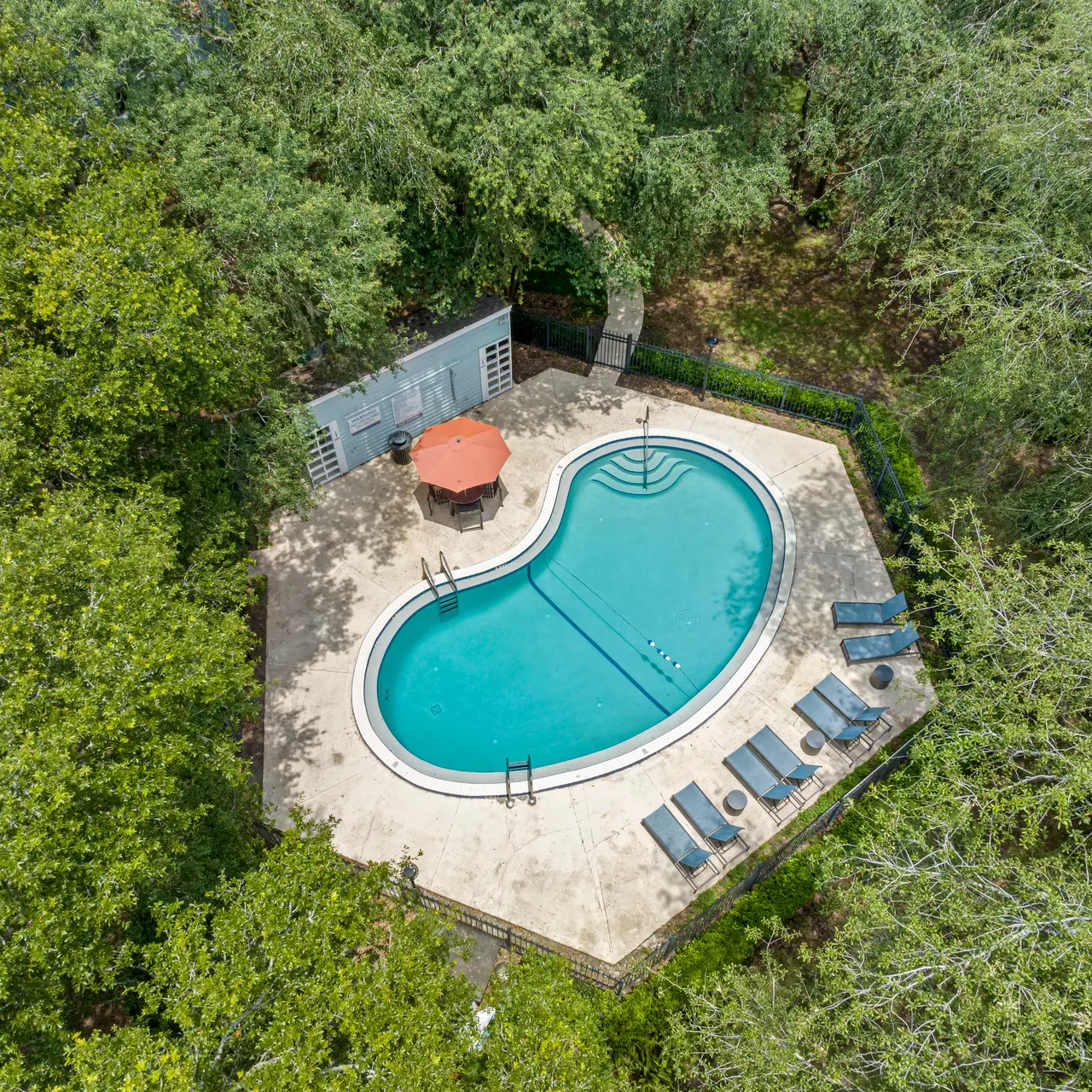 private swimming pool