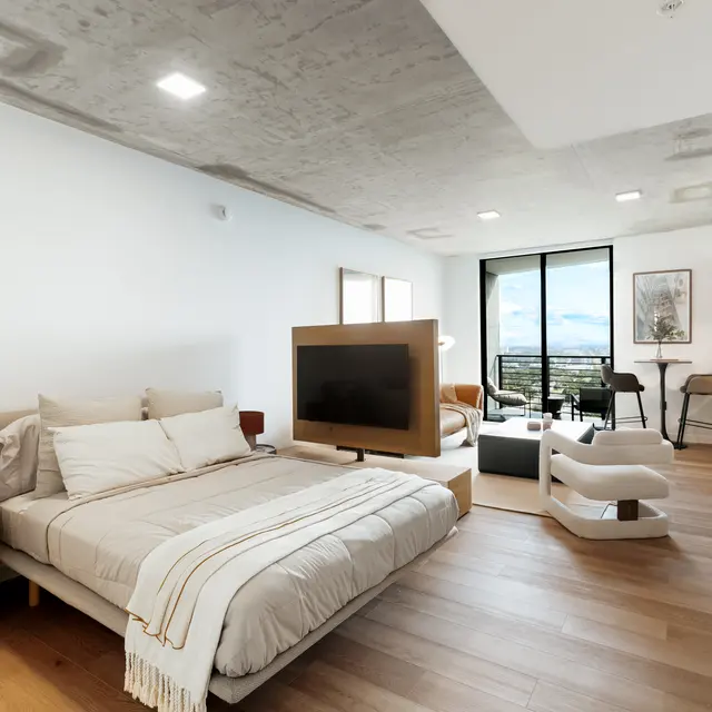 Rivr Lofts - Indoors, Interior Design, Corner
