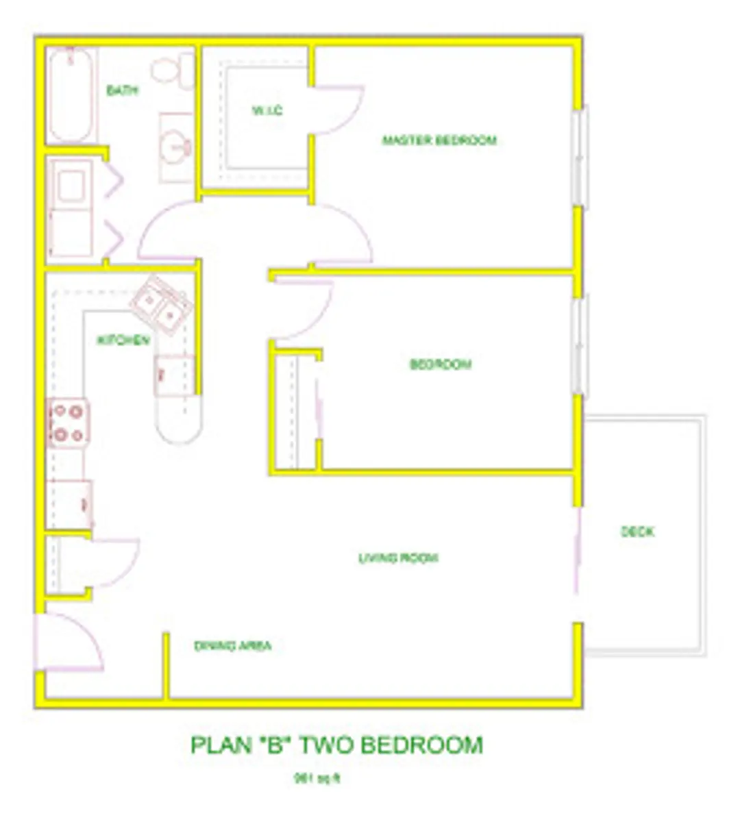 Kingsport Apartments - Diagram