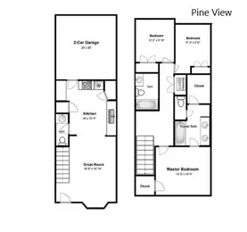 3 Bedroom 2.5 Bathroom