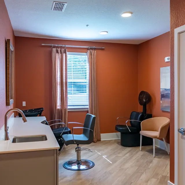 Rochester Park - Indoors, Sink, Beauty Salon