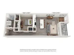 A10 - 1 Bed, 1 Bath A10 - 1 Bed, 1 Bath