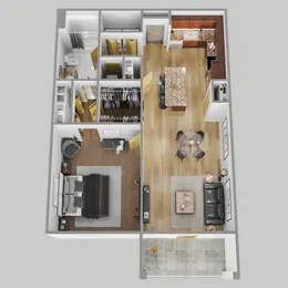 1 Bed/ 1 Bath