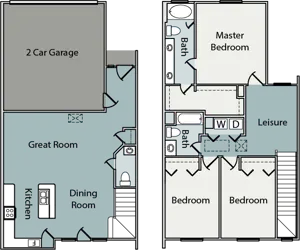3 Bedroom 2.5 Bathroom