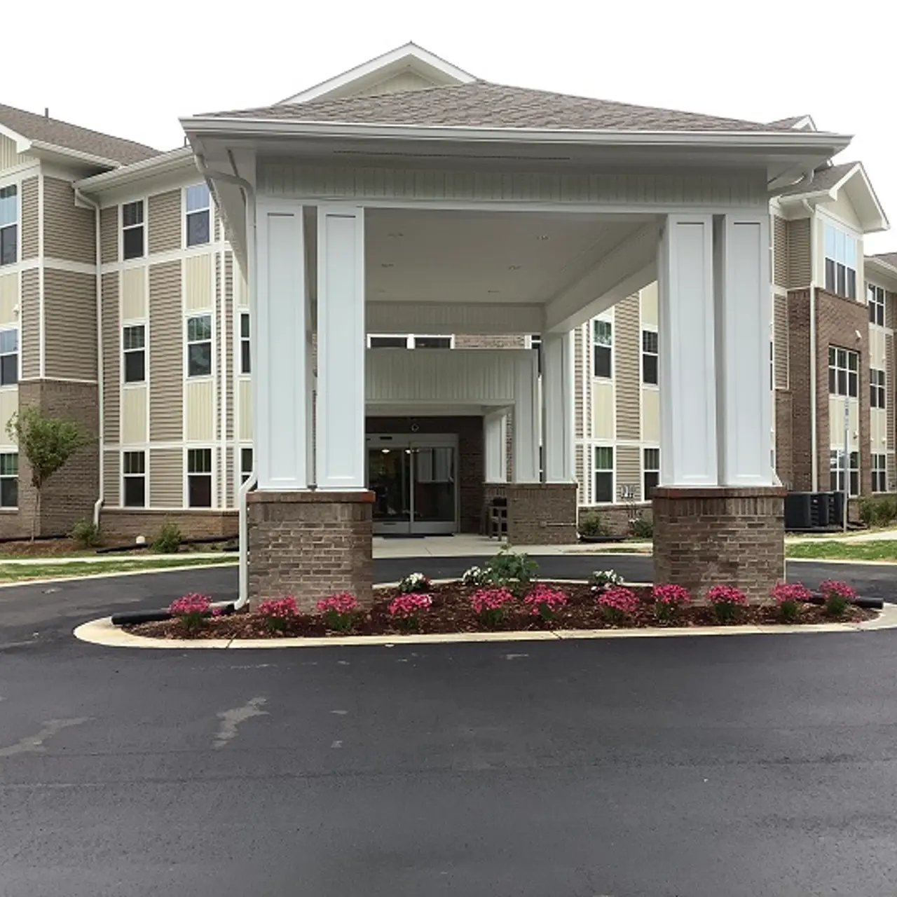 Cascade Gardens - Housing, House, Portico