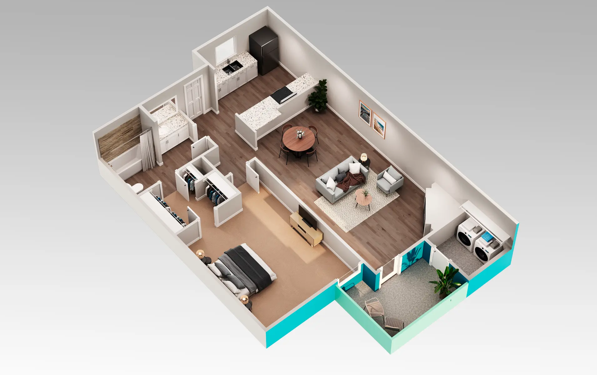 Lost Creek Ranch Apartments Lost Creek Ranch Apartments - Indoors, Diagram, Floor Plan