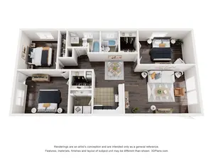 2C1 | 3 Bed | 2 Bath