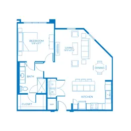 A7 | 1 Bed | 1 Bath