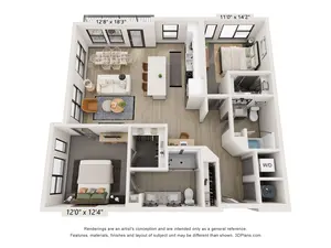 B4 (2 Bedroom)