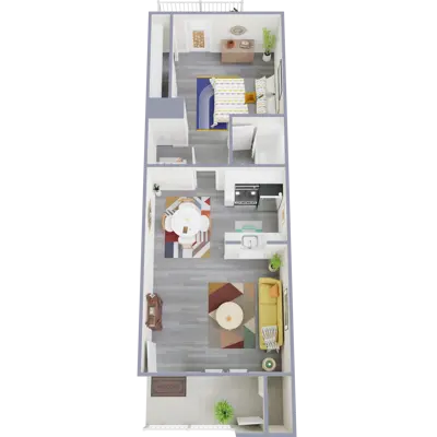 550 1 Bed 1 Bath