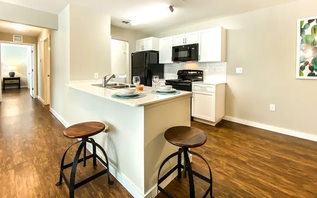 Pinnacle at Hammock Place Apts - Bar Stool, Room, Flooring