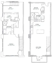 2 Bedroom, 2 Bathroom