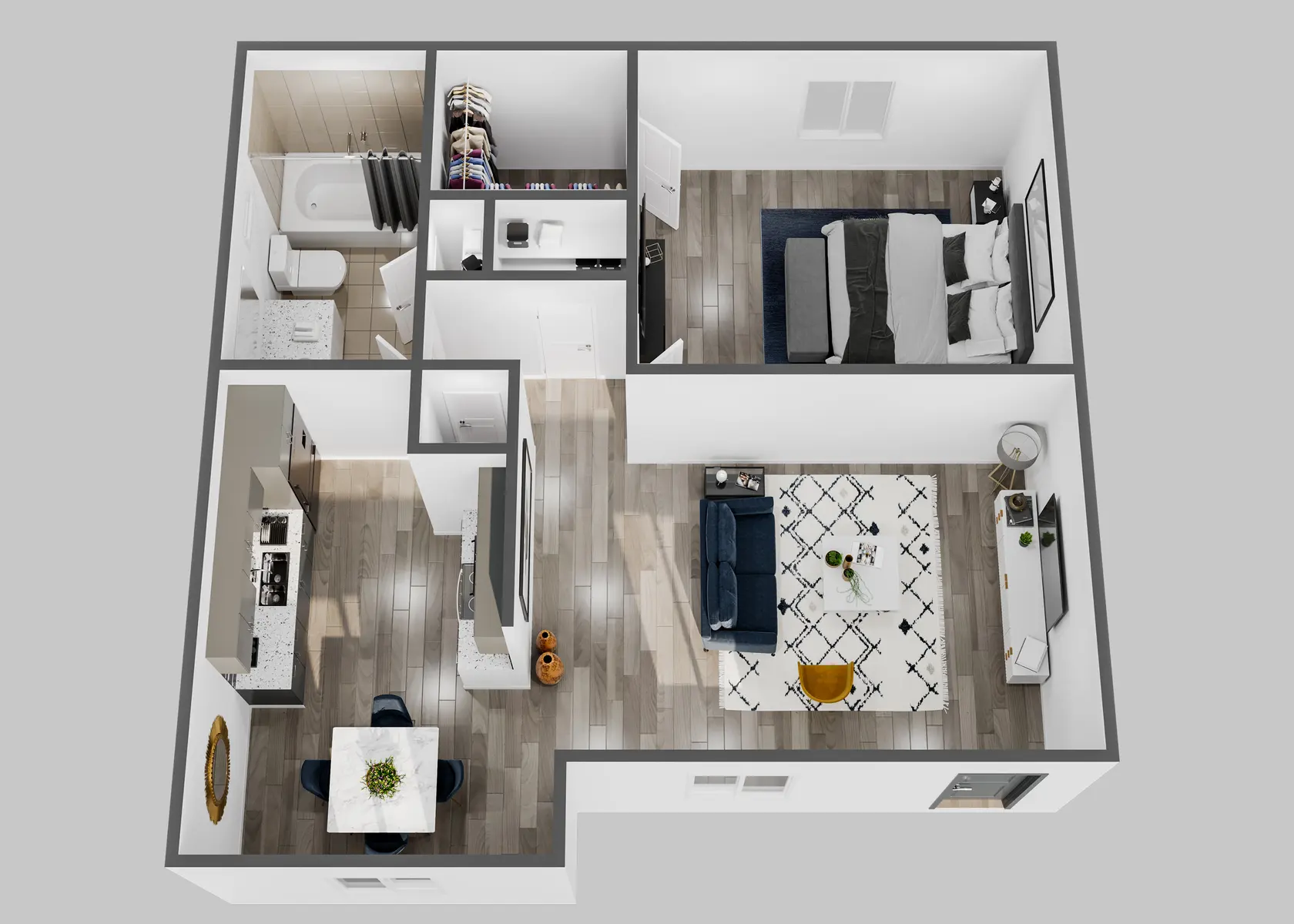 The Crossing - Floor Plan, Diagram