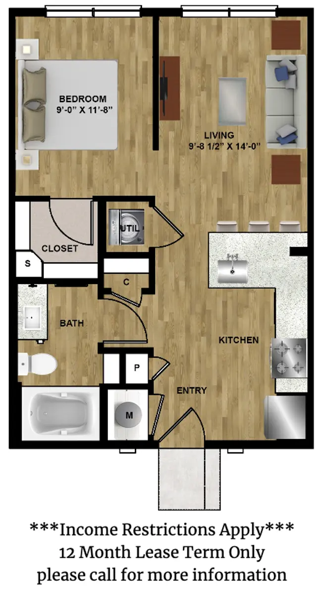 Ellis Highline - Floor Plan, Diagram