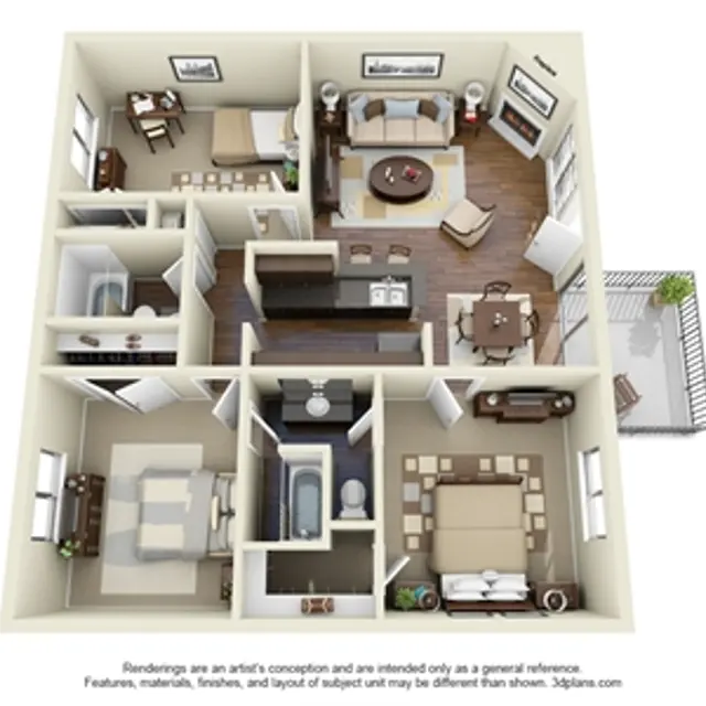 Courtyard of Roses - Diagram
