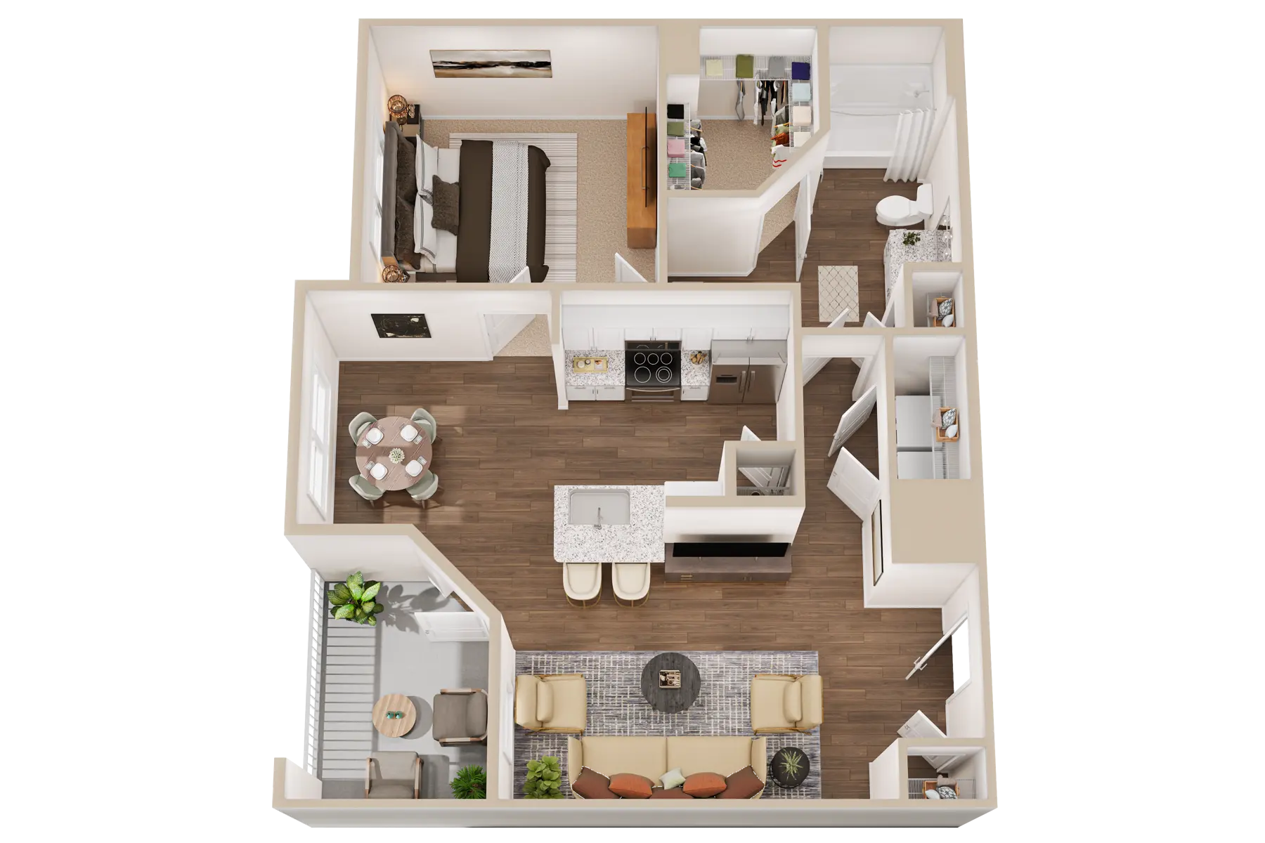 Lakewood Station - Furniture, Indoors, Living Room