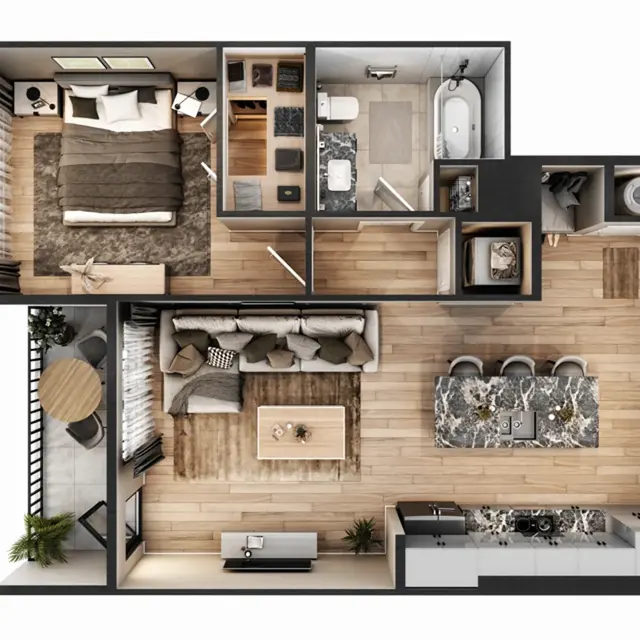 Asbury - Indoors, Interior Design