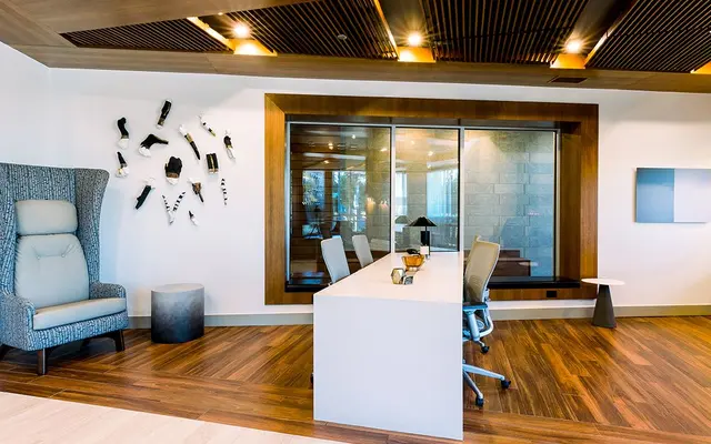 1880 Little Raven - Leasing Office 1880 Little Raven - Room, Wood, Floor